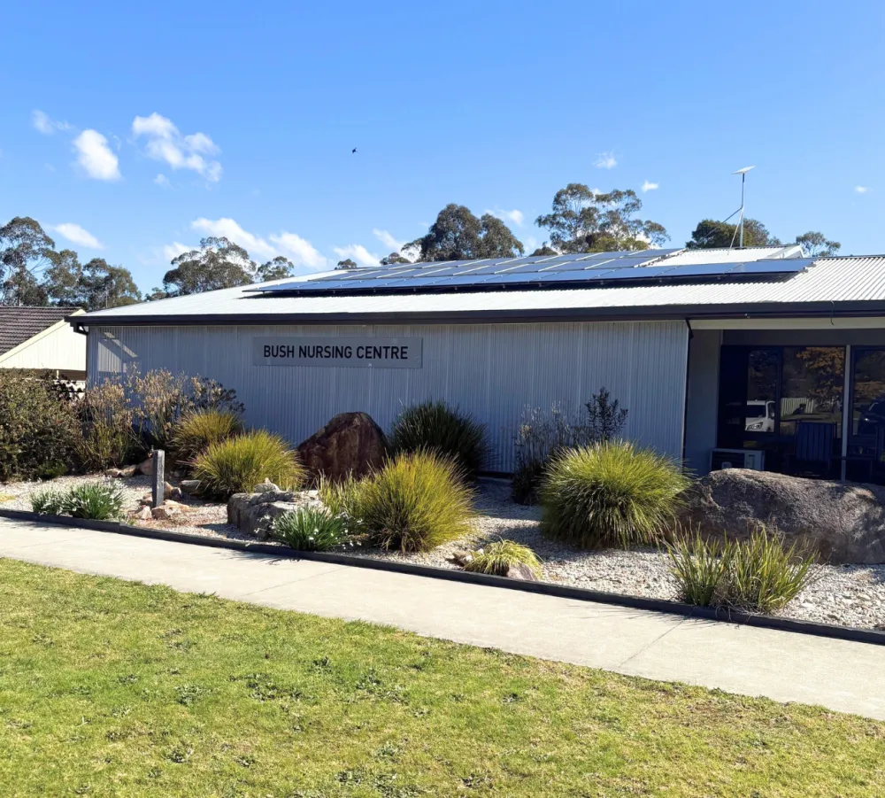 The Cann Valley Bush Nursing Centre building on the Monaro Highway in Cann River